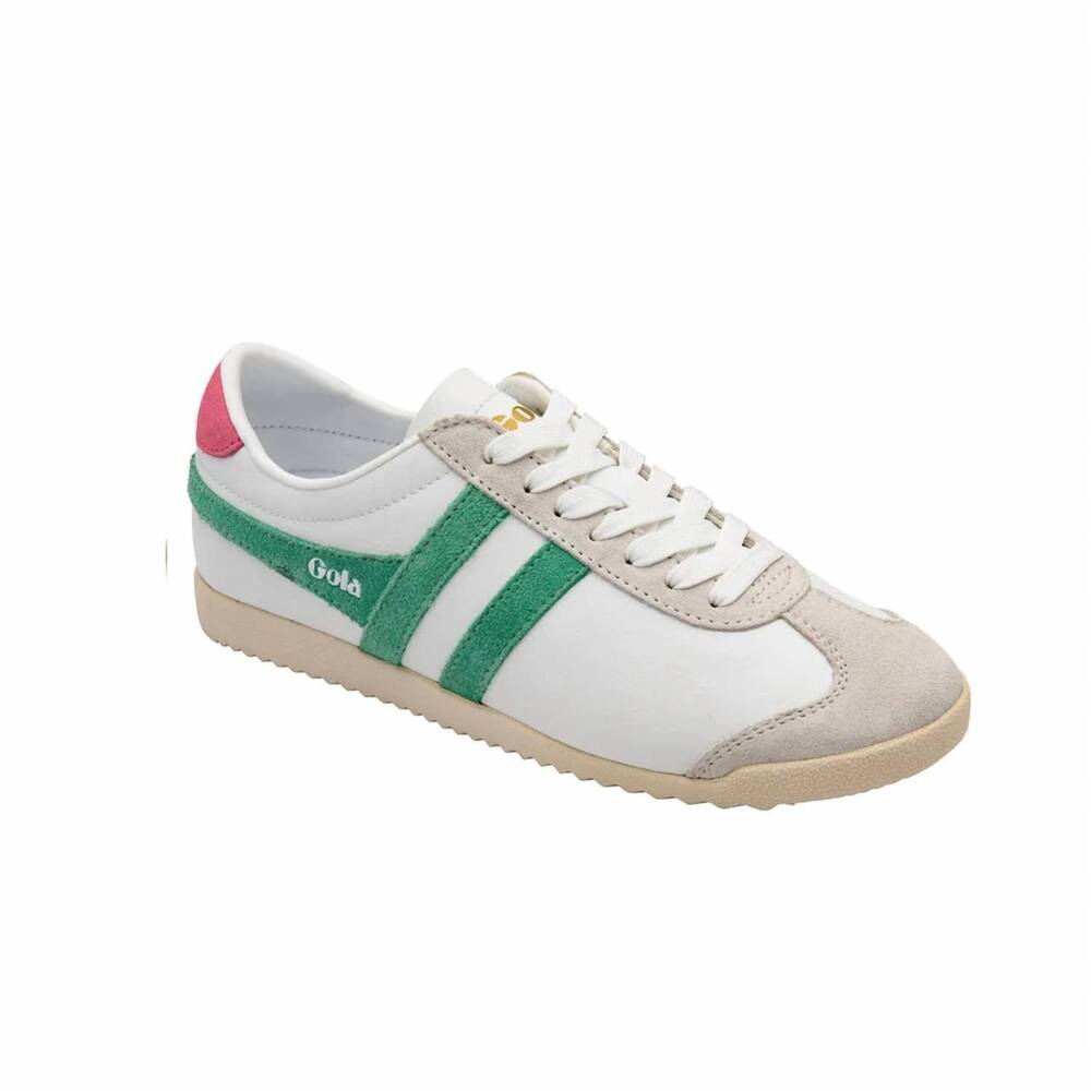NEW GOLA women's bullet sneakers in jade/pink